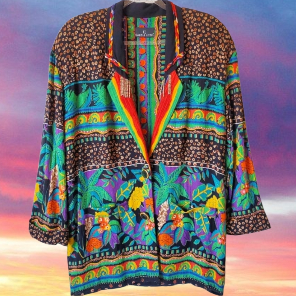 🌴Fun & Colorful Carole Little Blazer🌺 Jacket